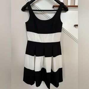 Ralph Lauren Black and white block dress size 10